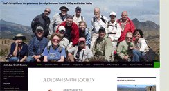 Desktop Screenshot of jedediahsmithsociety.org